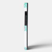 Coques Case-Mate iPhone Bateau côtier bleu turquoise (Verso / Gauche)