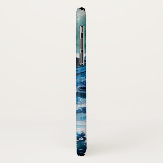 Coques Case-Mate iPhone Bateau dans la mer dans la tempête (Dos/Gauche)