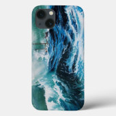 Coques Case-Mate iPhone Bateau dans la mer dans la tempête (Verso)