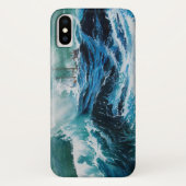 Coques Case-Mate iPhone Bateau dans la mer dans la tempête (Dos)
