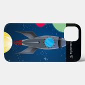 Coques Case-Mate iPhone Bateau de Rocket d'espace extra-atmosphérique (Verso (horizontal))