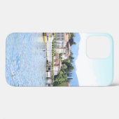 COQUES Case-Mate iPhone BATEAU JAUNE ACCÈS PRÈS DU BÂTIMENT (Verso (horizontal))