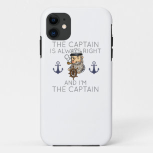 Case-Mate iPhone Case Bateau Le Capitaine a toujours raison et je suis l