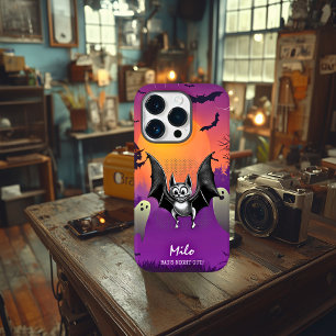 Coque Pour iPhone 14 Pro Bateau Lune - Amusants Éffrayants toute l'année