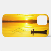 Coques Case-Mate iPhone Bateau traditionnel de pêcheurs Sunrise (Verso (horizontal))