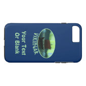 Coques Case-Mate iPhone Bateau Viking Et Aurores Boréales (Dos (Horizontal))