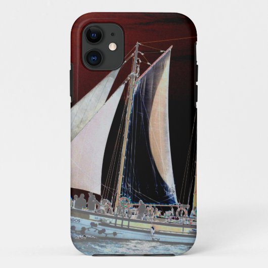 Coques Case-Mate iPhone Bateaux à voile (Dos)