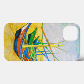 Coques Case-Mate iPhone Bateaux de pêche sur la plage de Saintes-Maries  (Verso (horizontal))