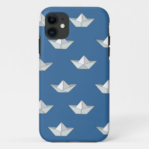Coques Pour iPhone Bateaux d'origami sur le motif de l'eau
