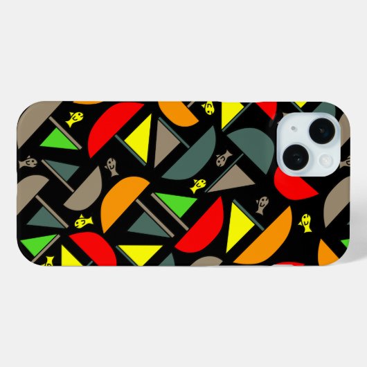 Coques Case-Mate iPhone Bateaux et poissons (Verso (horizontal))