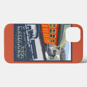 Coques Case-Mate iPhone Bâti Washington, nouveau chemin de fer de (Verso (horizontal))