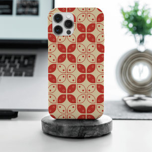 Coque iPhone 15 Pro Max Batik Kawung, Motif indonésien, javanais, ethnique