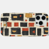 Coques Case-Mate iPhone Batik rustique zambien – Art tribal moderne (Verso (horizontal))