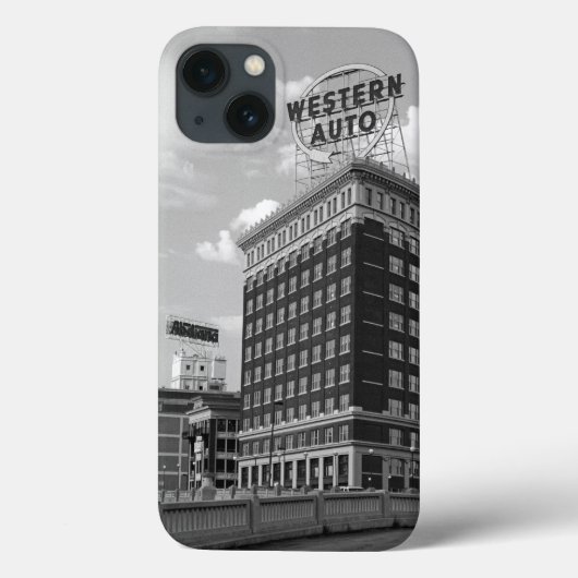 Coques Case-Mate iPhone Bâtiment demi-cylindre de Western Auto (Verso)