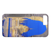 Coques Case-Mate iPhone Bâtiment du Parlement hongrois au crépuscule (Dos (Horizontal))