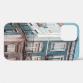 COQUES Case-Mate iPhone BÂTIMENT EN BÉTON BLANC ET BLEU (Verso (horizontal))