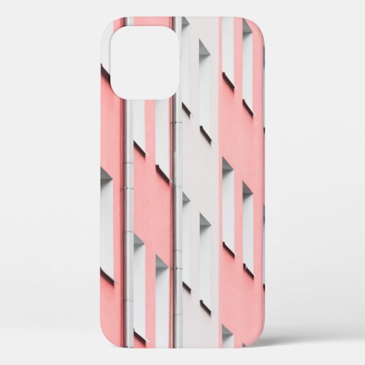 COQUES Case-Mate iPhone BÂTIMENT EN BÉTON BLANC ET ROSE (Verso)