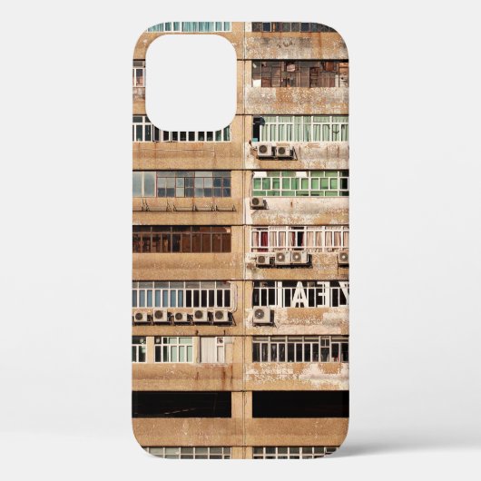 Coques Case-Mate iPhone BÂTIMENT EN BÉTON Brown (Verso)