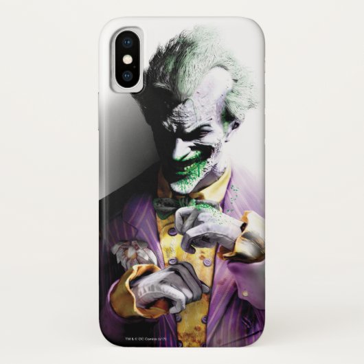 Coques Case-Mate iPhone Batman Arkham City | Joker (Dos)