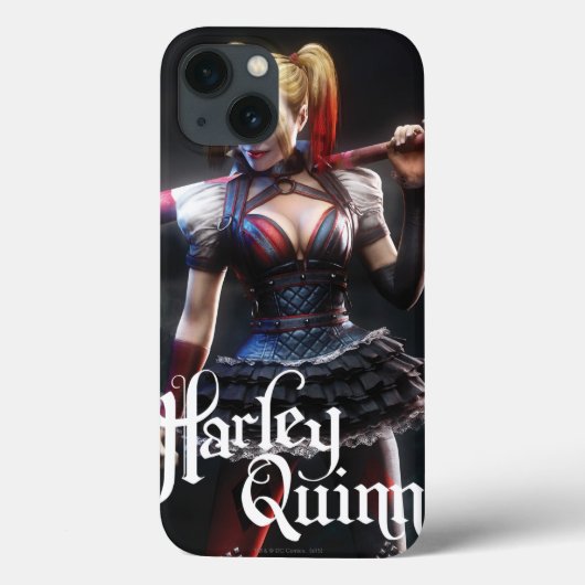 Coques Case-Mate iPhone Batman Arkham Knight | Harley Quinn avec chauve-so (Verso)