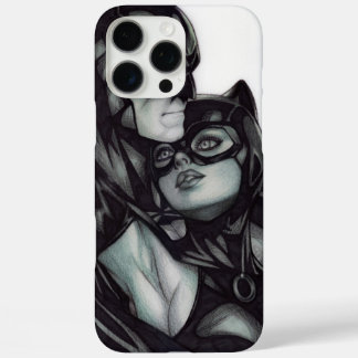 Coques iPhone 16 Pro Max Batman & Catwoman ~ Bruce wayne & Selina Kyle