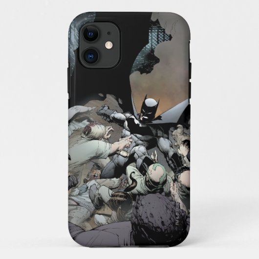 Coques Case-Mate iPhone Batman Combattre les ennemis de l'arc (Dos)