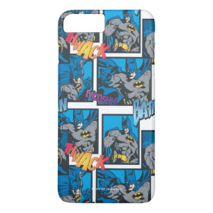 Coque iPhone 7 Plus Batman Knight FX - 30A Thwack/motif Fwooshh