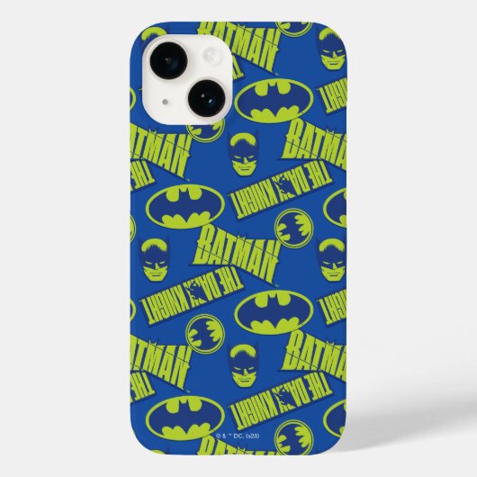 Coques Case-Mate iPhone Batman - Le Motif du Chevalier foncé (Verso)