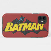 Coques Case-Mate iPhone Batman | Logo de l'ancienne école (Dos (Horizontal))