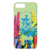 Coques Case-Mate iPhone Batman Neon Marker Collage (Dos)