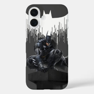 Coques iPhone 16 Batman Perched on a Pillar