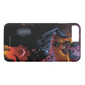 Coques Case-Mate iPhone Batman & Robin Vol au-dessus de Gotham (Dos (Horizontal))