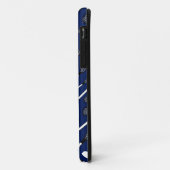 Coques Case-Mate iPhone Bâtons de crosse bleu marine (Dos/Gauche)