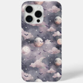 Coques Case-Mate iPhone Bats d'Halloween | Motif de nuit Éffrayant (Verso)