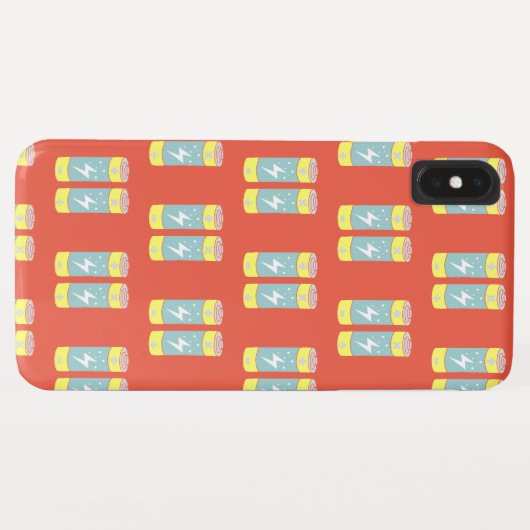 Coques Case-Mate iPhone Batteries (Dos (Horizontal))