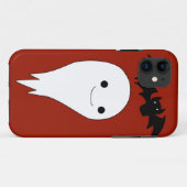 Coques Case-Mate iPhone Battes et fantôme (Dos (Horizontal))