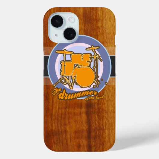 Coques Case-Mate iPhone batteur du groupe (Verso)