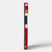 Coques Case-Mate iPhone Baubles De Noël Rose Et Rouge (Verso / Droite)