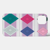 Coques Case-Mate iPhone Bauhaus Diamond Quilt (Verso (horizontal))