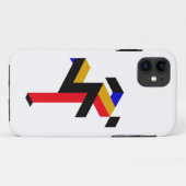 Coques Case-Mate iPhone Bauhaus Poster de l'Homme Coureur (Dos (Horizontal))