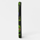 Coques Case-Mate iPhone Baume d'abeille pourpre et bourdon (Dos/Gauche)