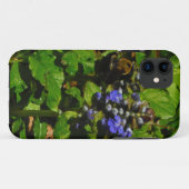 Coques Case-Mate iPhone Baume d'abeille pourpre et bourdon (Dos (Horizontal))