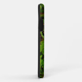 Coques Case-Mate iPhone Baume d'abeille pourpre et bourdon (Dos/Droite)