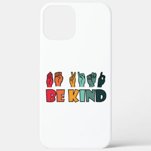Case-Mate iPhone Case Be Kind ASL American Sign Language