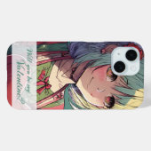 Coques Case-Mate iPhone Be My Valentine in Manga Style 33420 (Verso (horizontal))