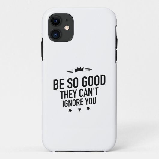 Coques Case-Mate iPhone Be so good black (Dos)