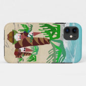 Coques Case-Mate iPhone Beach Gnomes (Dos (Horizontal))