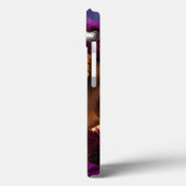 Coques Case-Mate iPhone Beagle dans un Casquette rose (Verso / Gauche)