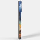 Coques Case-Mate iPhone Beagle d'Halloween avec peur Citrouille (Verso / Droite)