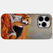 Coques Case-Mate iPhone Beagle en automne Leaves automne Inspire (Verso (horizontal))